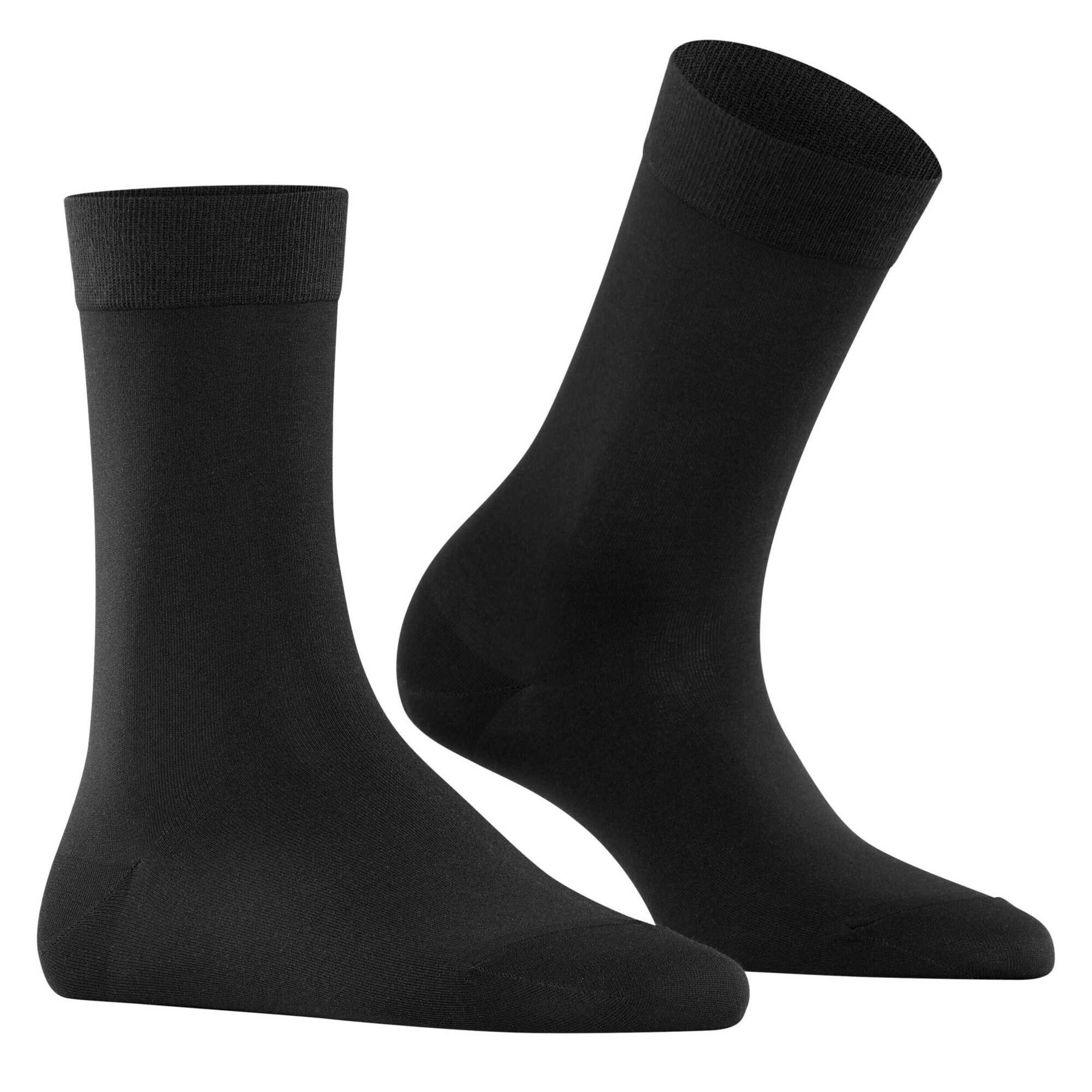 Calzino 'Cotton Touch' di FALKE in nero