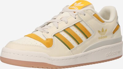 ADIDAS ORIGINALS Zemie brīvā laika apavi 'Forum', krāsa - dzeltens / zaļš / balts, Preces skats