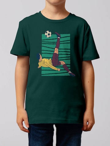 watabout.kids Shirt 'Fußball' in Green