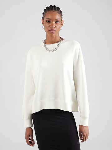 Sweat-shirt 'Dalvina' MSCH COPENHAGEN en blanc : devant