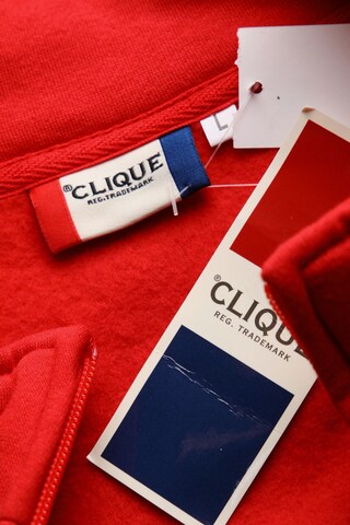 Clique Sweatjacke L in Rot