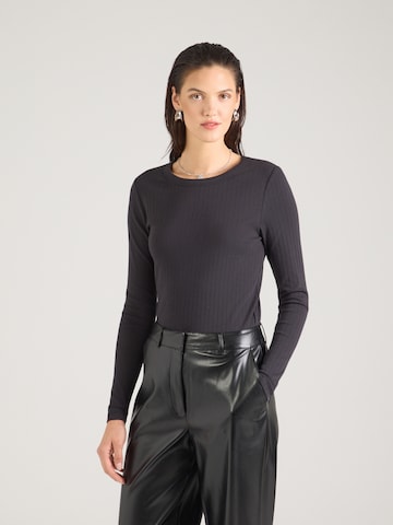 rosemunde - Camiseta 'RWBelmo' en negro: frente