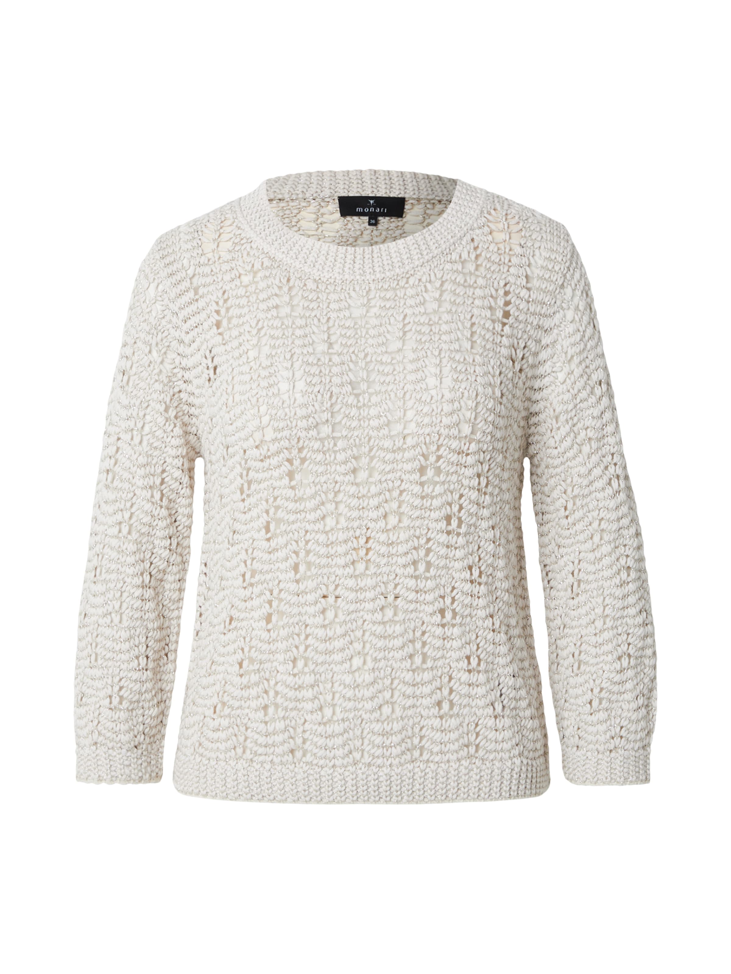 monari Pull-over en gris clair / argent, Vue avec produit