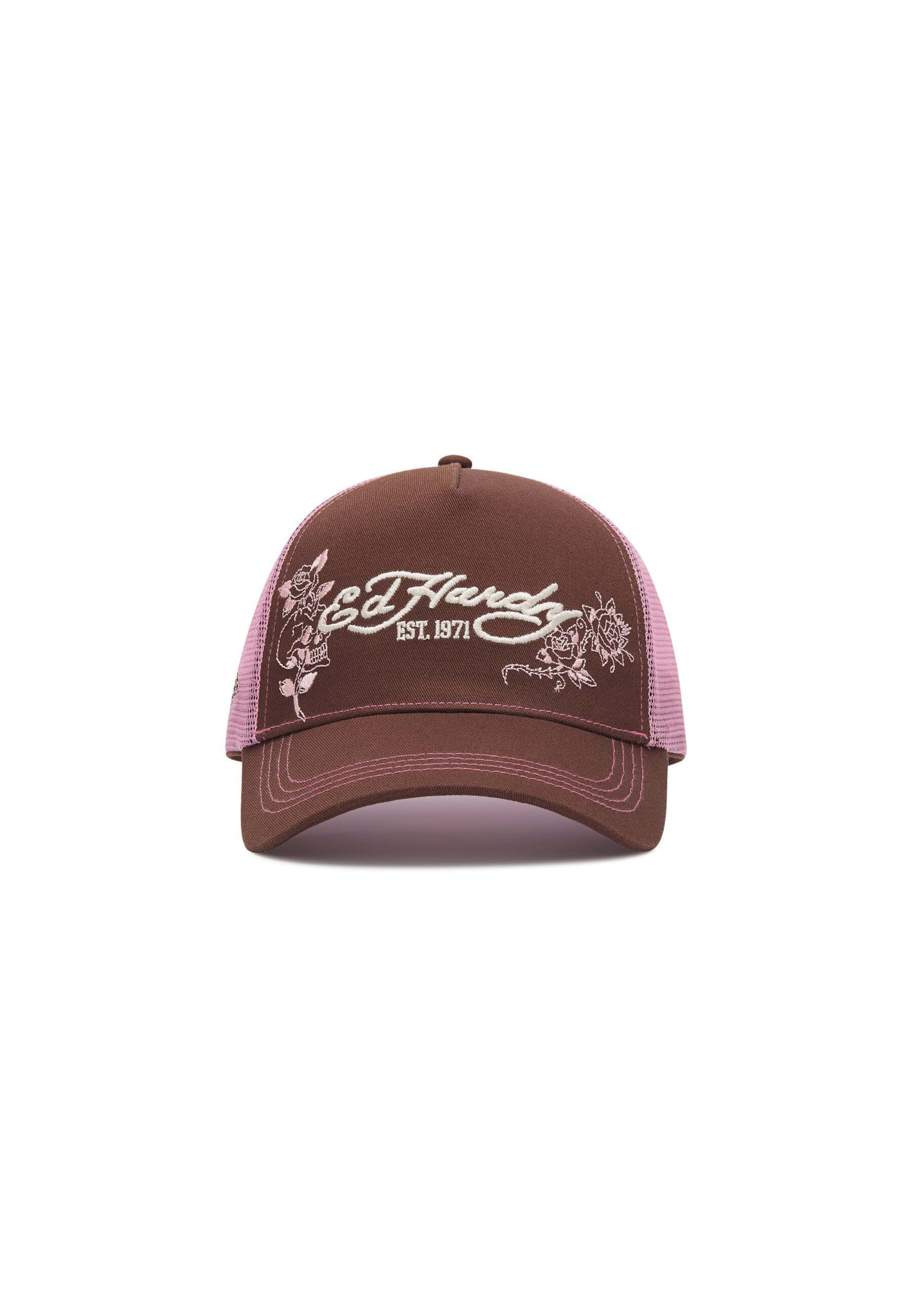 Ed Hardy Cap in Brown