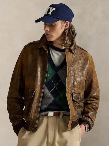 Polo Ralph Lauren Přechodná bunda – hnědá