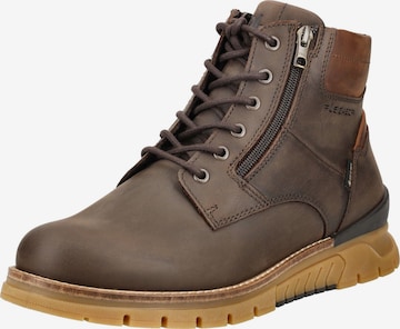 Pius Gabor Veterboots in Bruin: voorkant