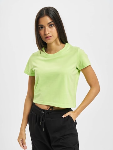 DEF - Camisa 'Love' em verde: frente