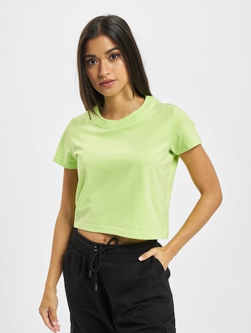 DEF Shirt 'Love' in Groen: voorkant