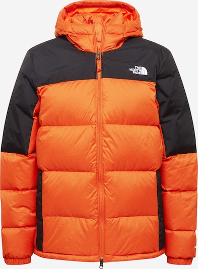 THE NORTH FACE Jacke 'DIABLO' in dunkelorange / schwarz, Produktansicht