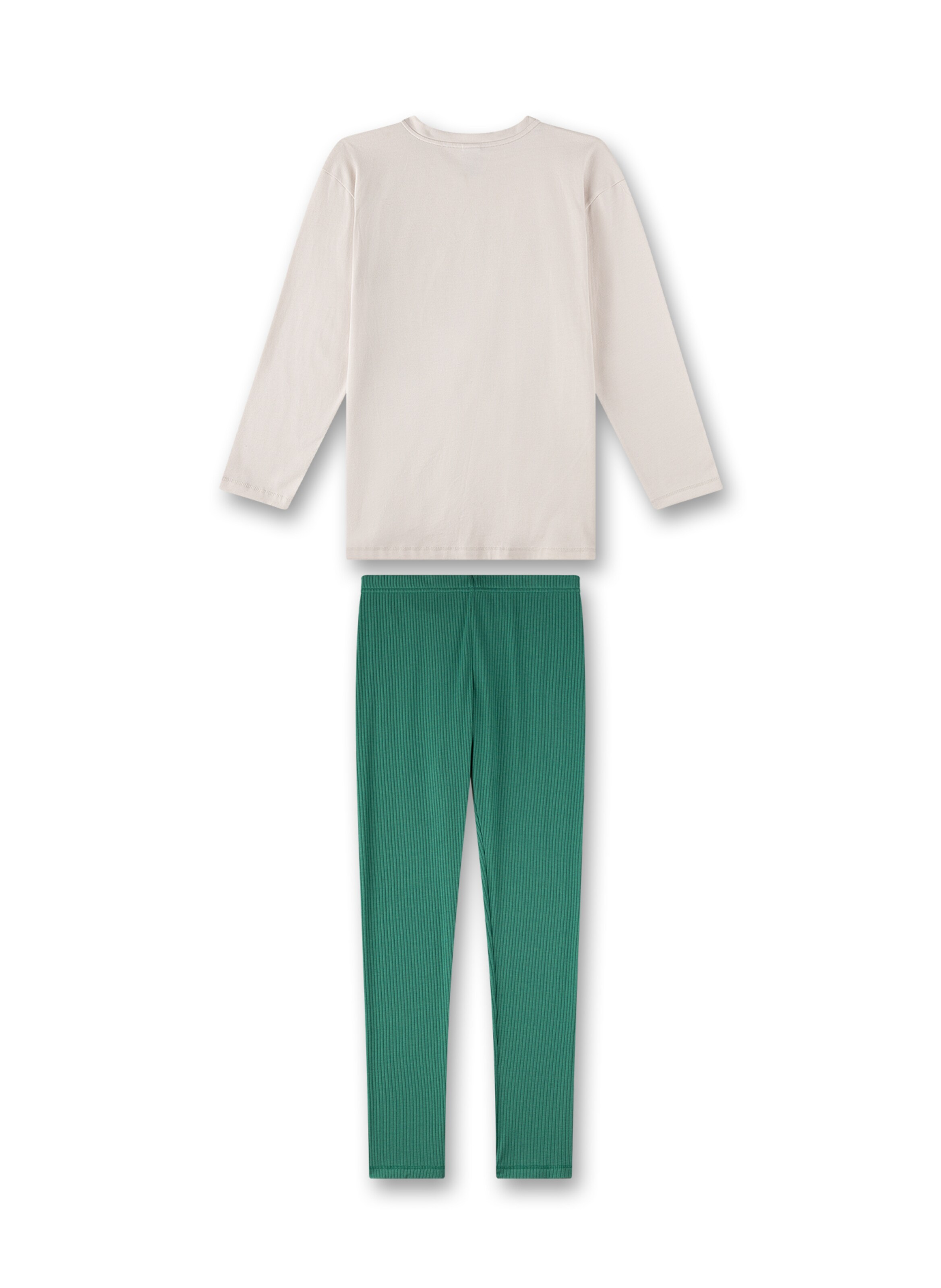 Sanetta Schlafanzug in Beige