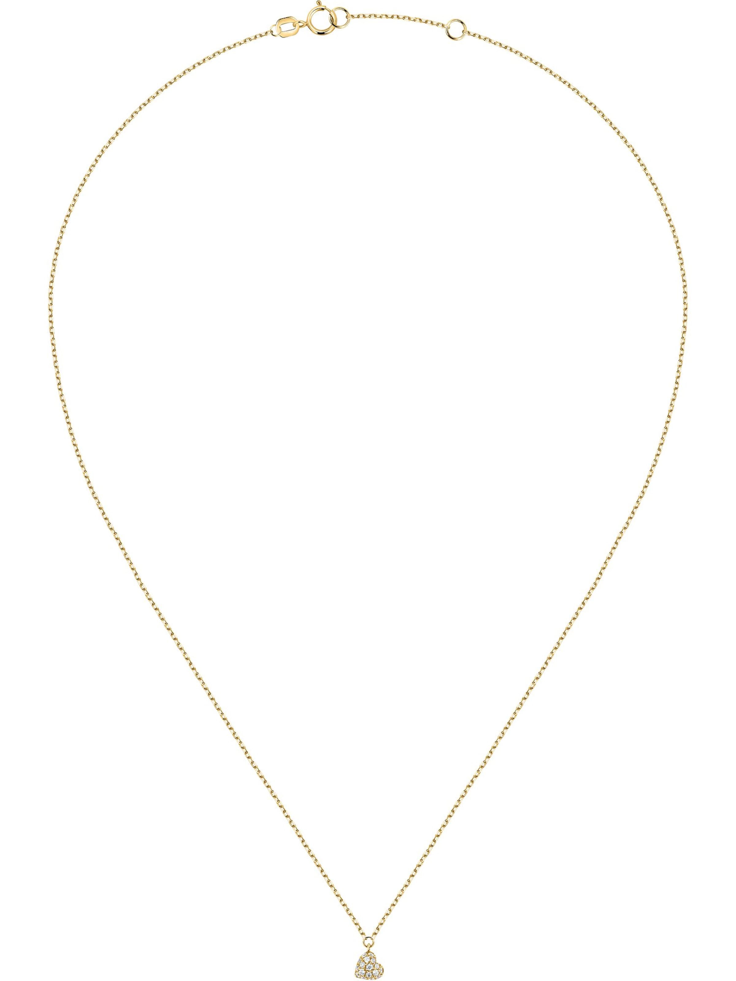 FAVS Kette in Gelb: Vorderseite