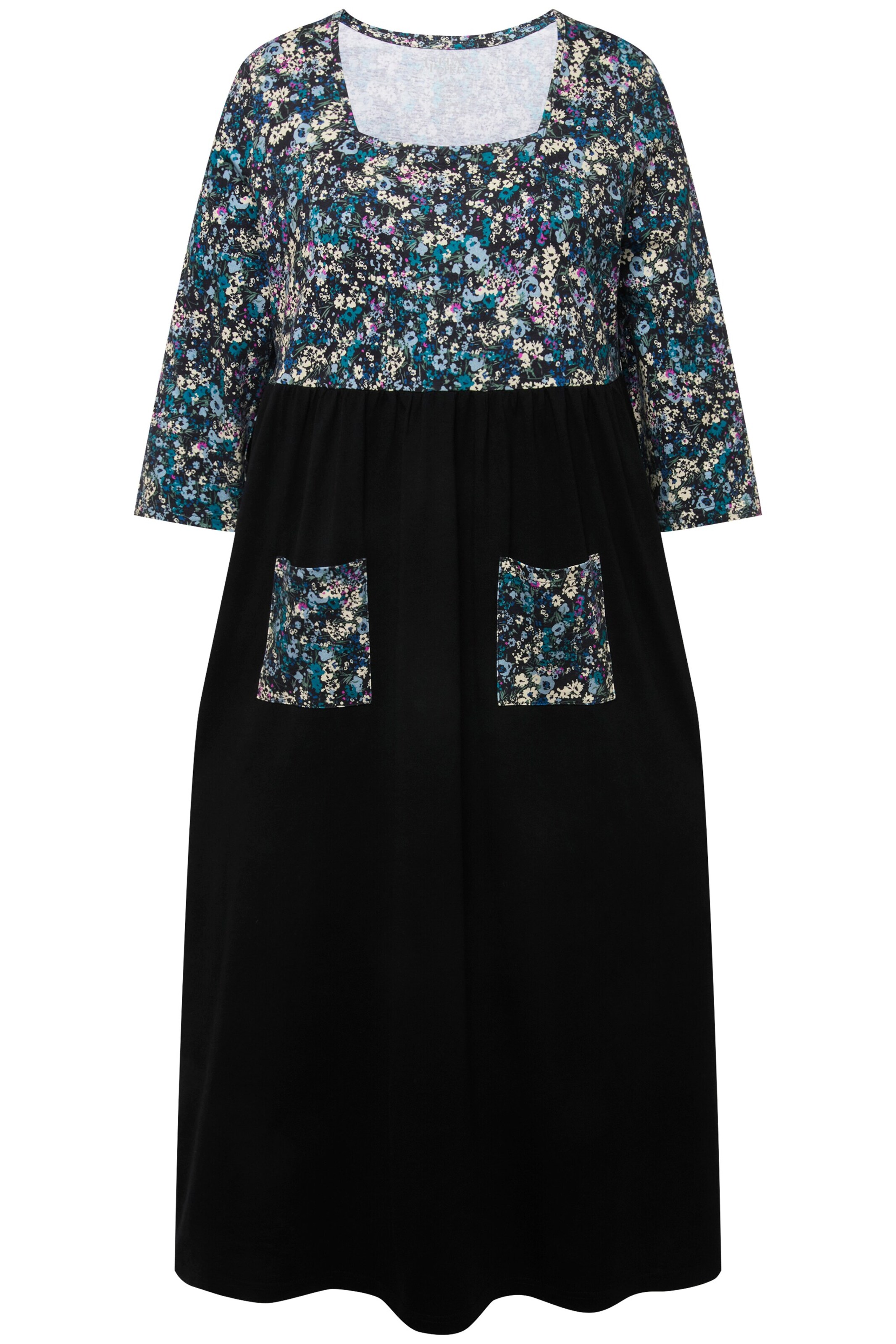 Ulla Popken Jurk in Zwart: voorkant