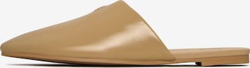 CESARE GASPARI Pantolette in Beige: Vorderseite