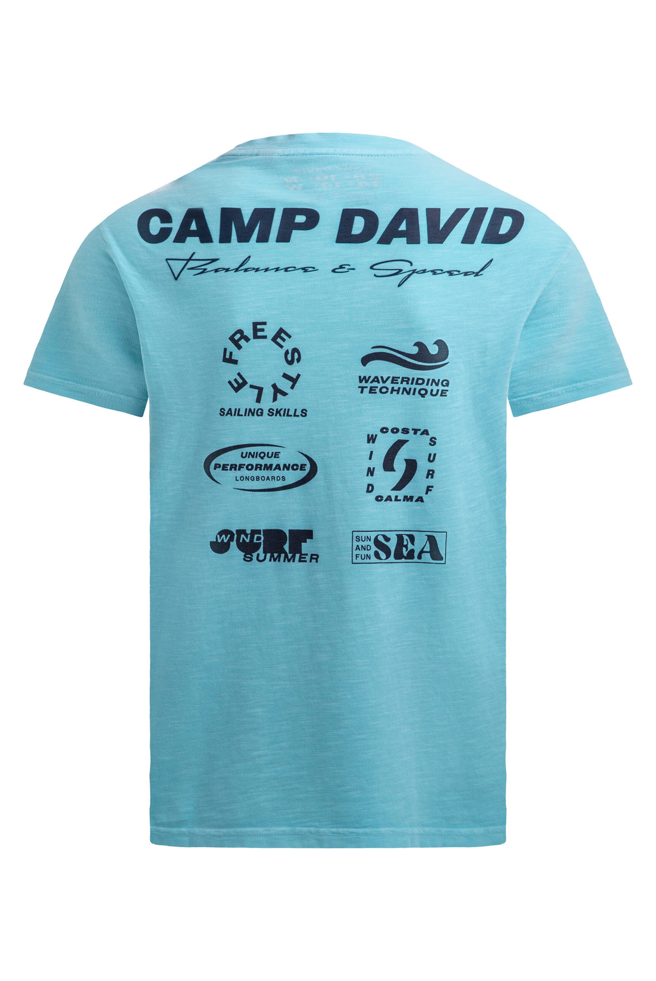 CAMP DAVID Shirt in Blue