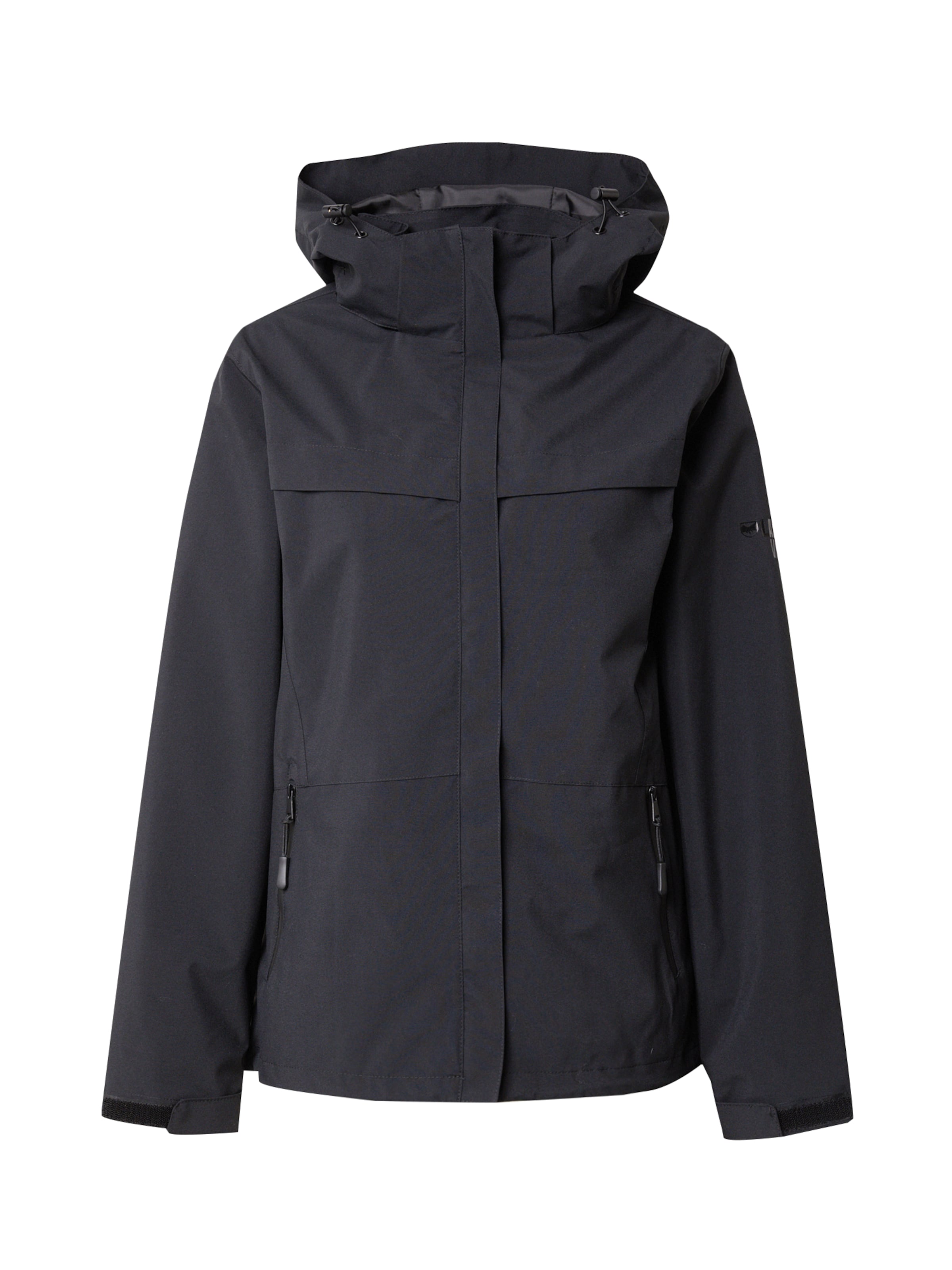 juoda Lake View Demisezoninė striukė 'Fenja': priekis