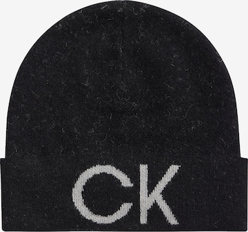 Bonnet Calvin Klein en noir : devant