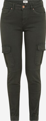 Pantalon cargo 'MISSOURI' Only Petite en vert : devant