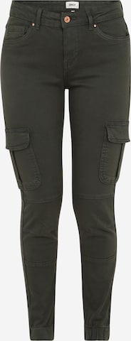 Only Petite Cargo Pants 'MISSOURI' in Green: front