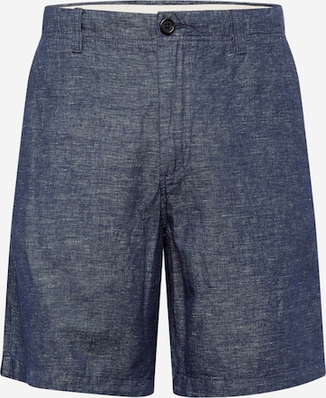 Pantalon chino SELECTED HOMME en bleu : devant