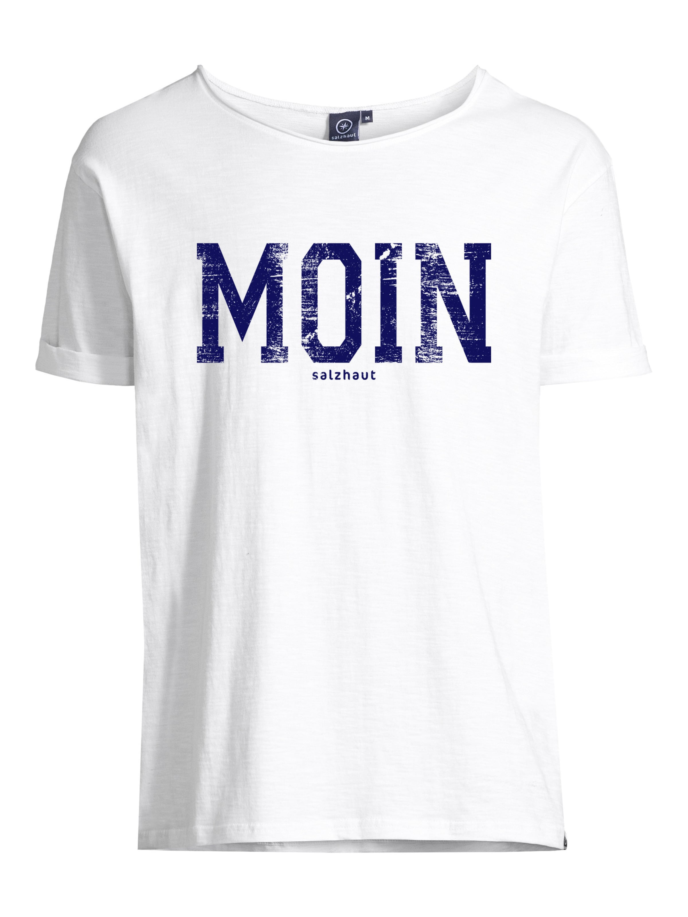 salzhaut Shirt 'Kimm-Moin' in White: front
