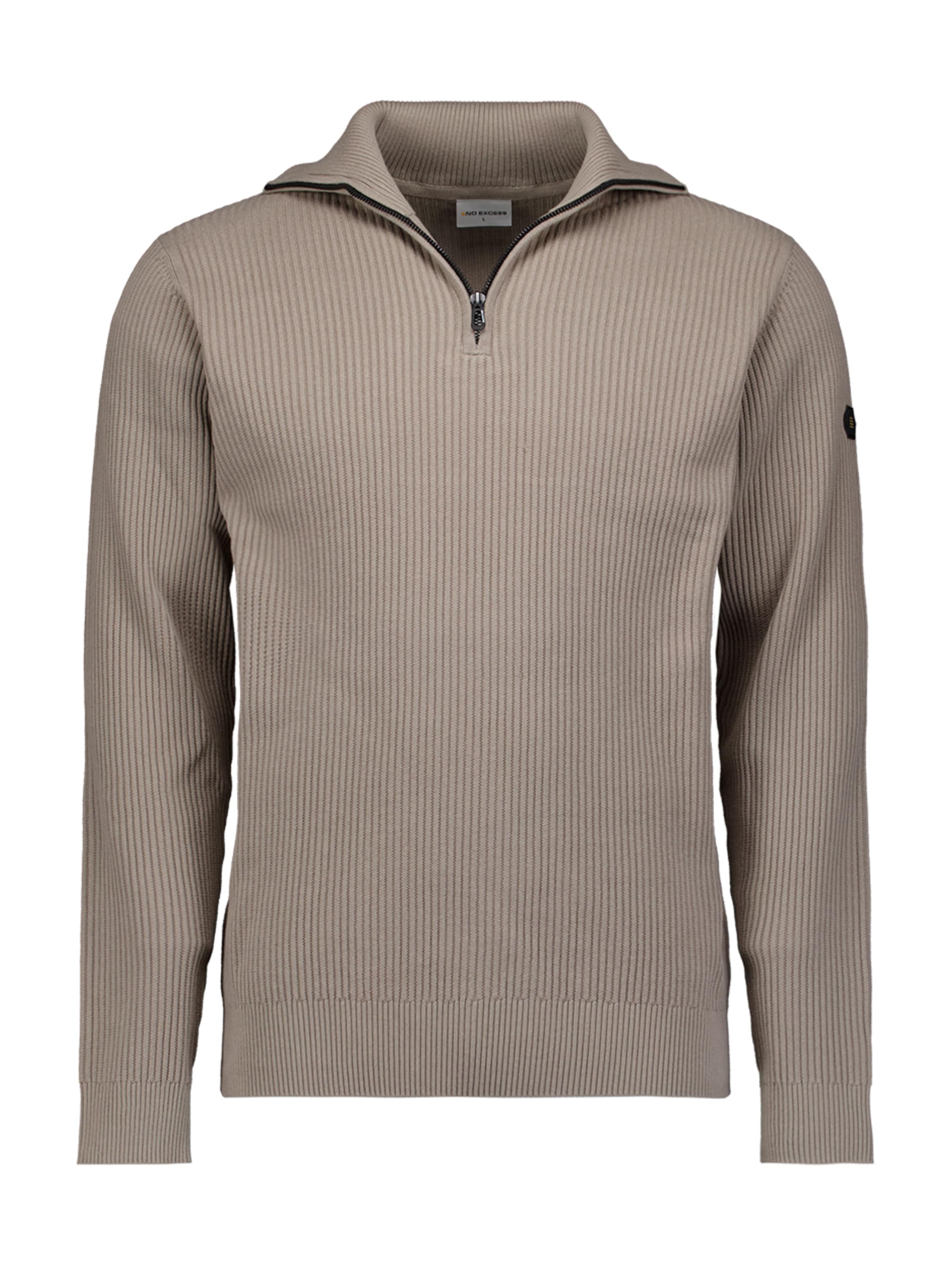 Pull-over No Excess en beige : devant
