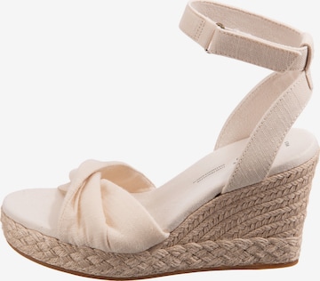 TOMS Sandal 'Marisela' i vit