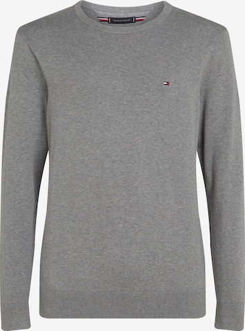 Pull-over 'ESSENTIAL' TOMMY HILFIGER en gris : devant