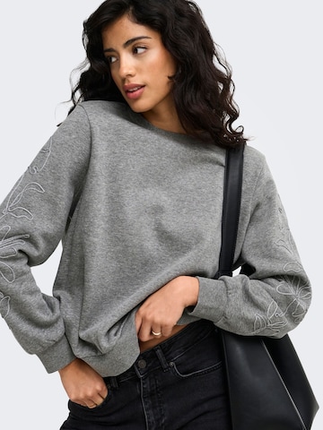 JDY Sweatshirt 'MESA' in Grijs