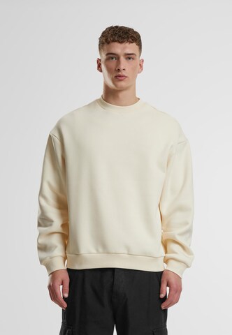 Urban Classics Sweatshirt in Weiß: Vorderseite