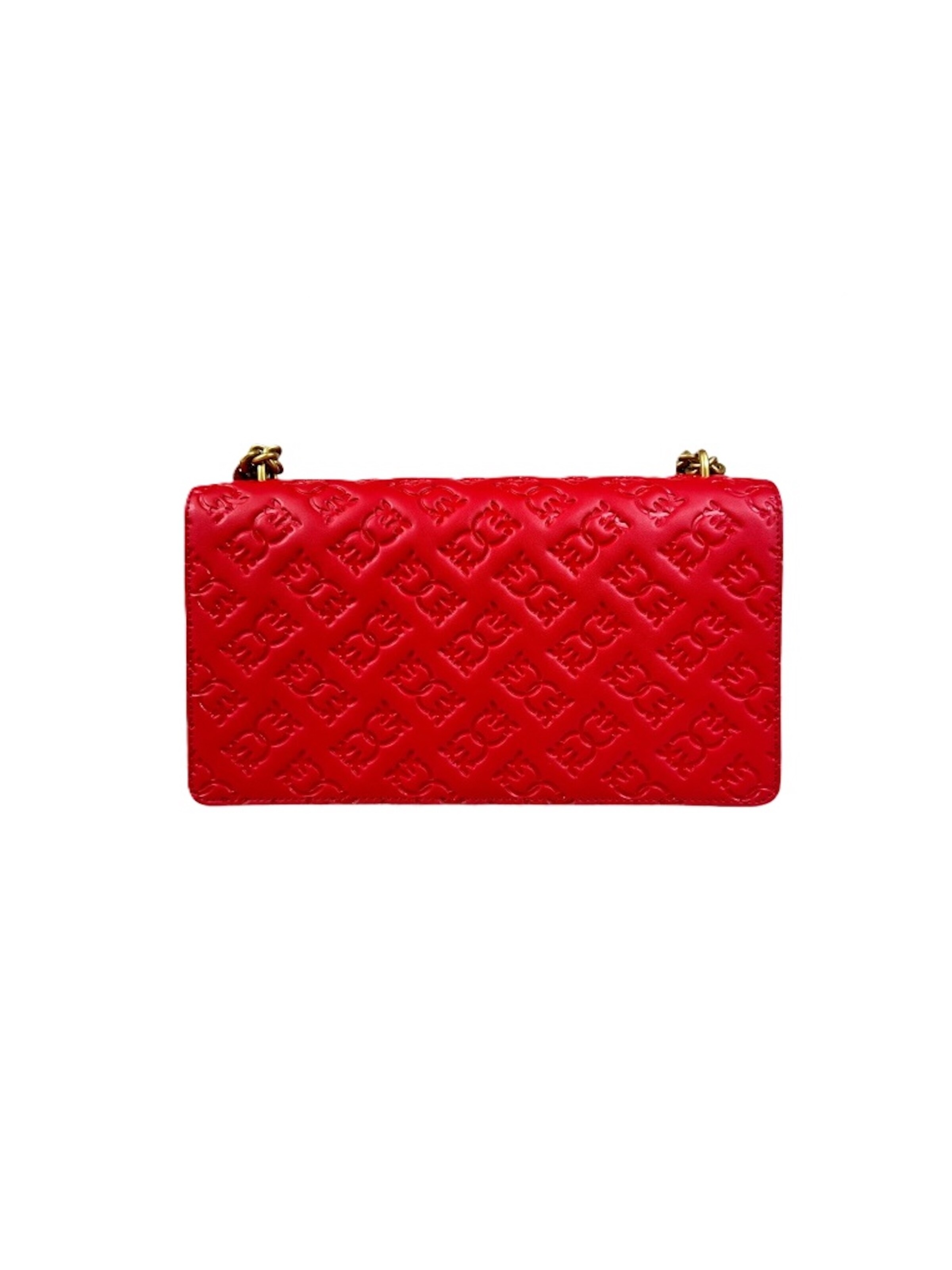 Borsa a tracolla '100941 A1YB' di PINKO in rosso