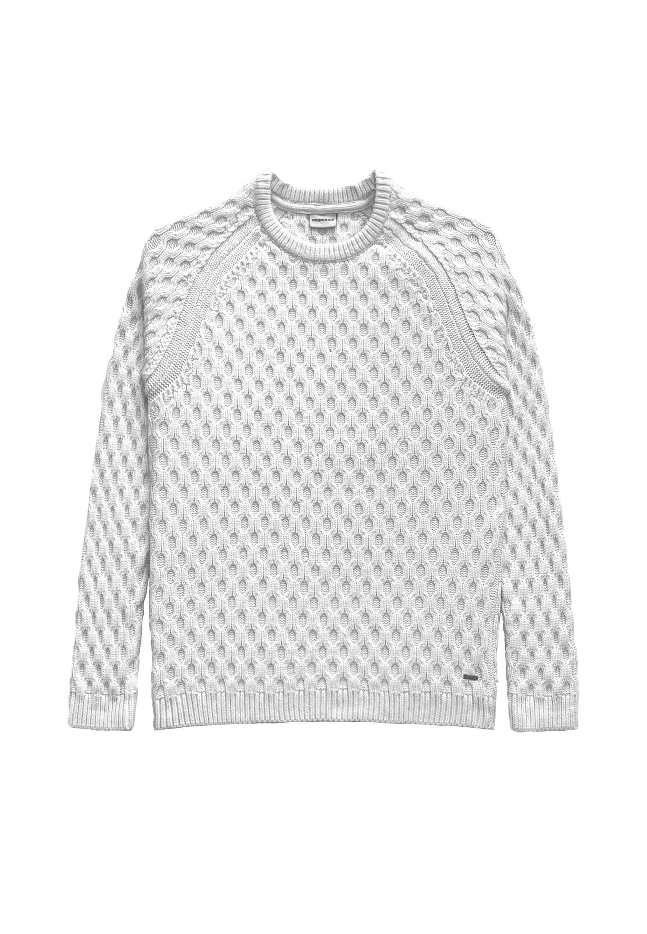 883Police Trui 'Woodson' in Beige: voorkant