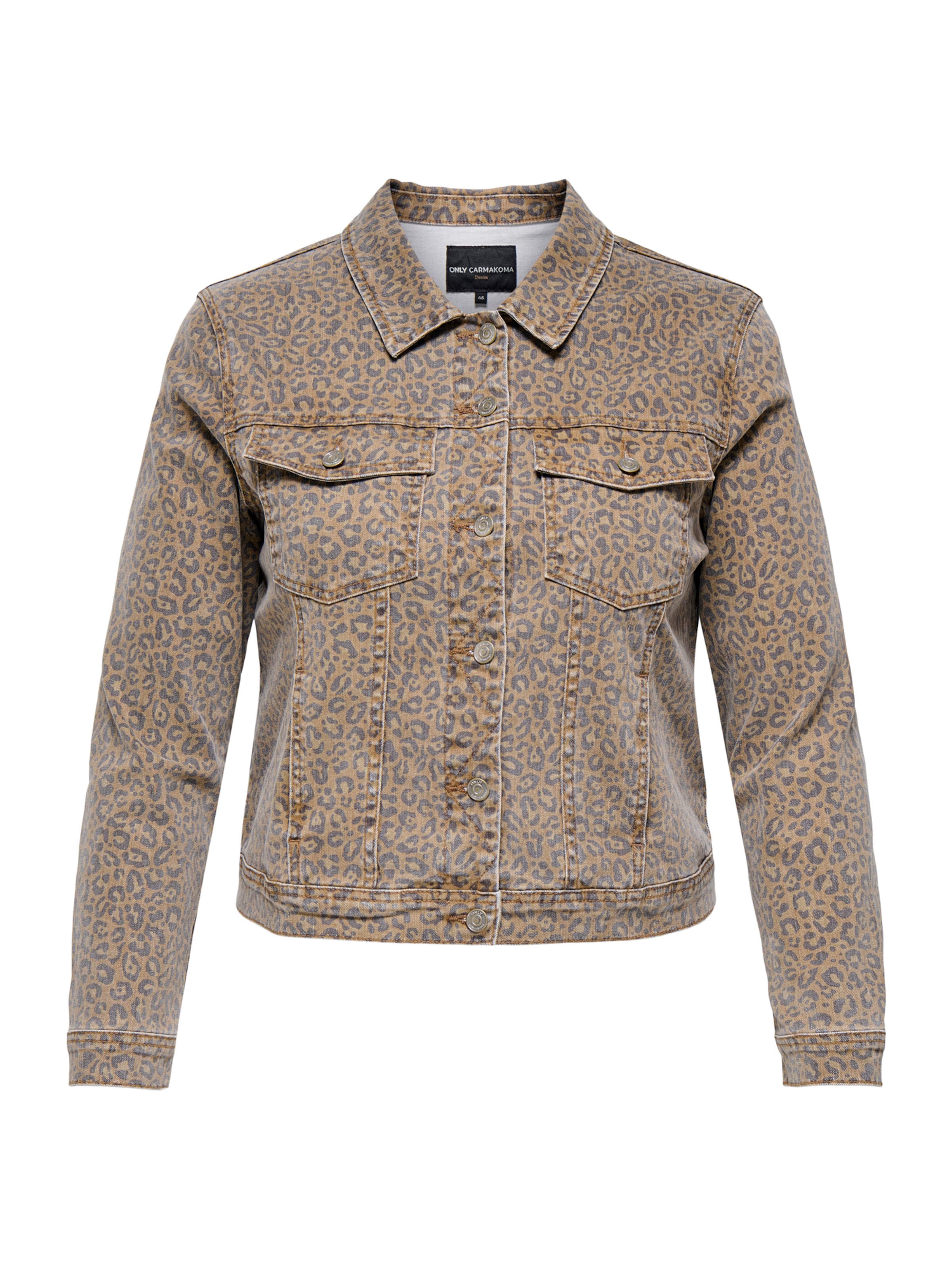 ONLY Carmakoma Between-Season Jacket &#x27;CARWESPA&#x27; in Beige: front