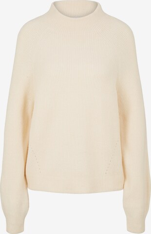 Pull-over TOM TAILOR en beige : devant