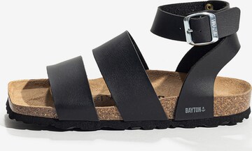 BaytonSlip On cipele 'Soria' - crna boja: prednji dio