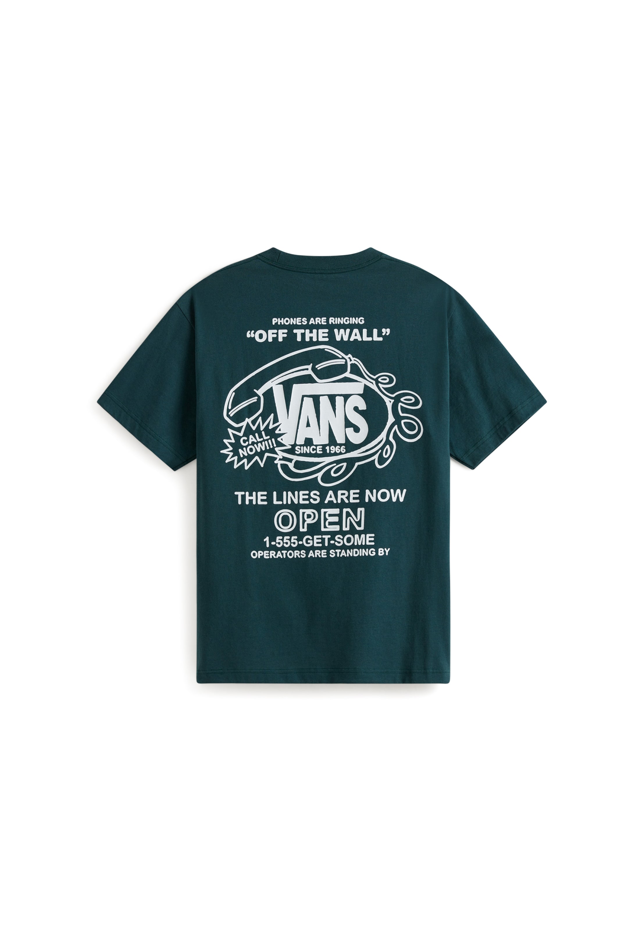 VANS - Camiseta 'Hot Lines' en verde