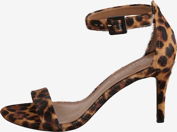 Sandales à lanières Next en marron : devant