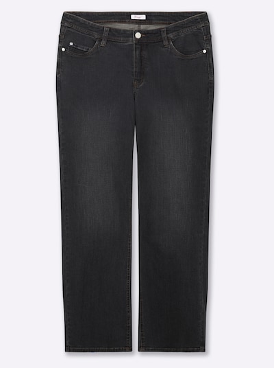 SHEEGO Jean en noir denim, Vue avec produit