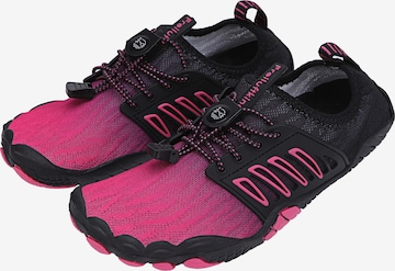Freiluftkind Athletic Lace-Up Shoes 'Freiluftkind® Tokai rutschfeste universal Barfußschuhe' in Pink: front