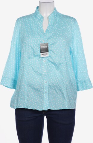 ETERNA Blouse & Tunic in 4XL in Blue: front