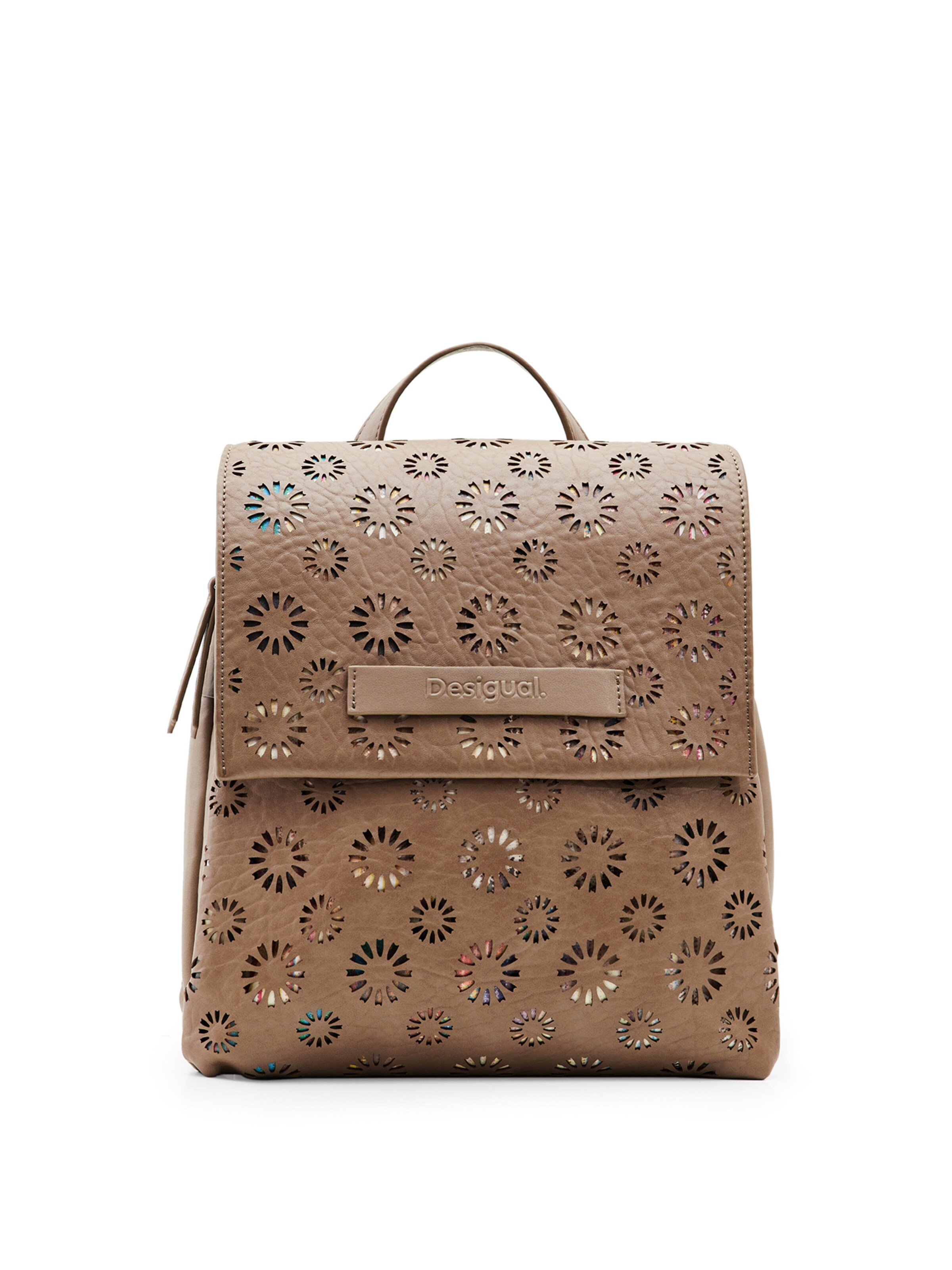 Desigual Rucksack 'Amorina' in Braun: Vorderseite