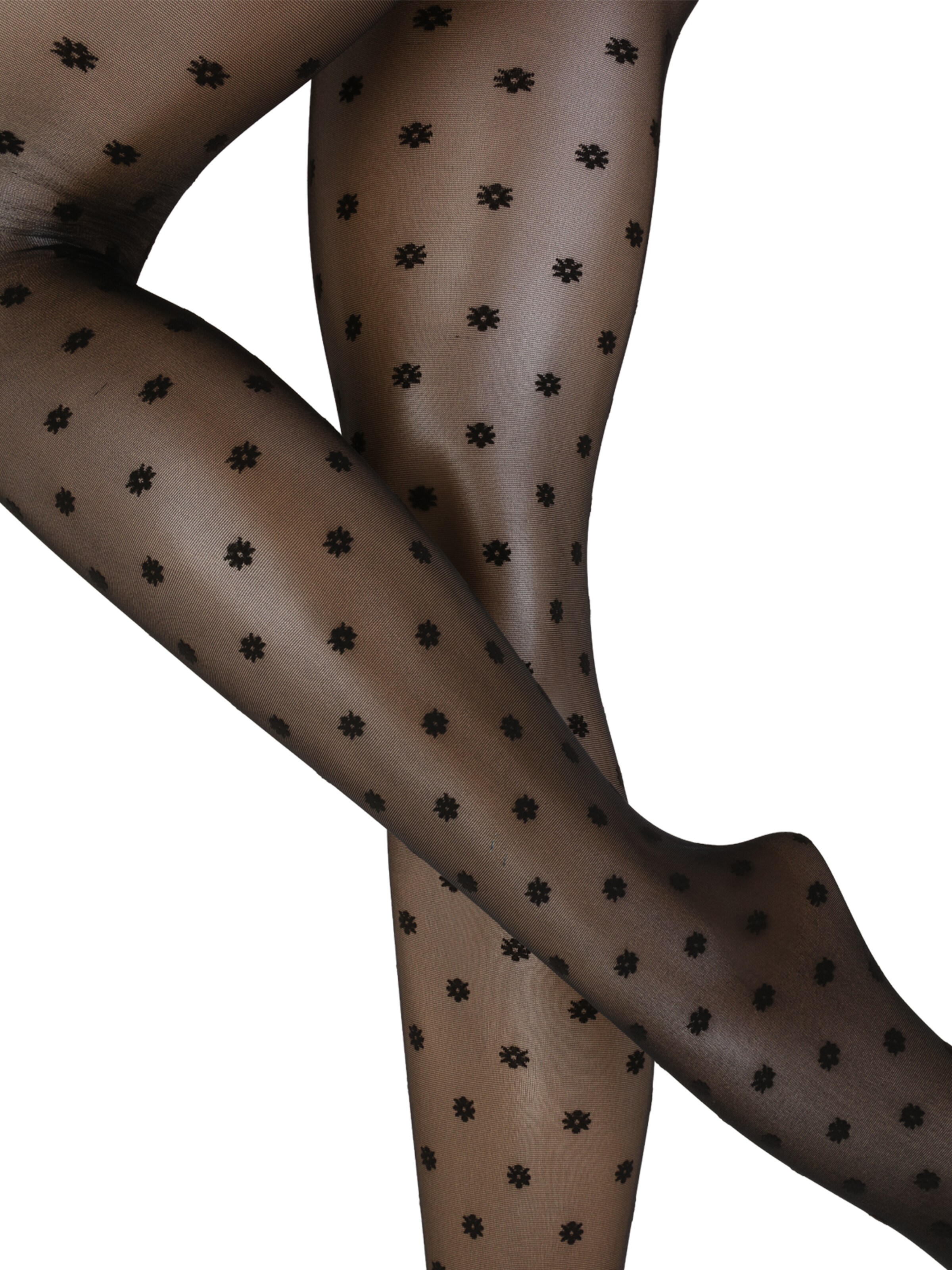 Wolford Jemné pančuchy 'Daisy' - Čierna