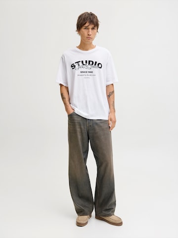 JACK & JONES T-Shirt 'JJYUKI' in Weiß