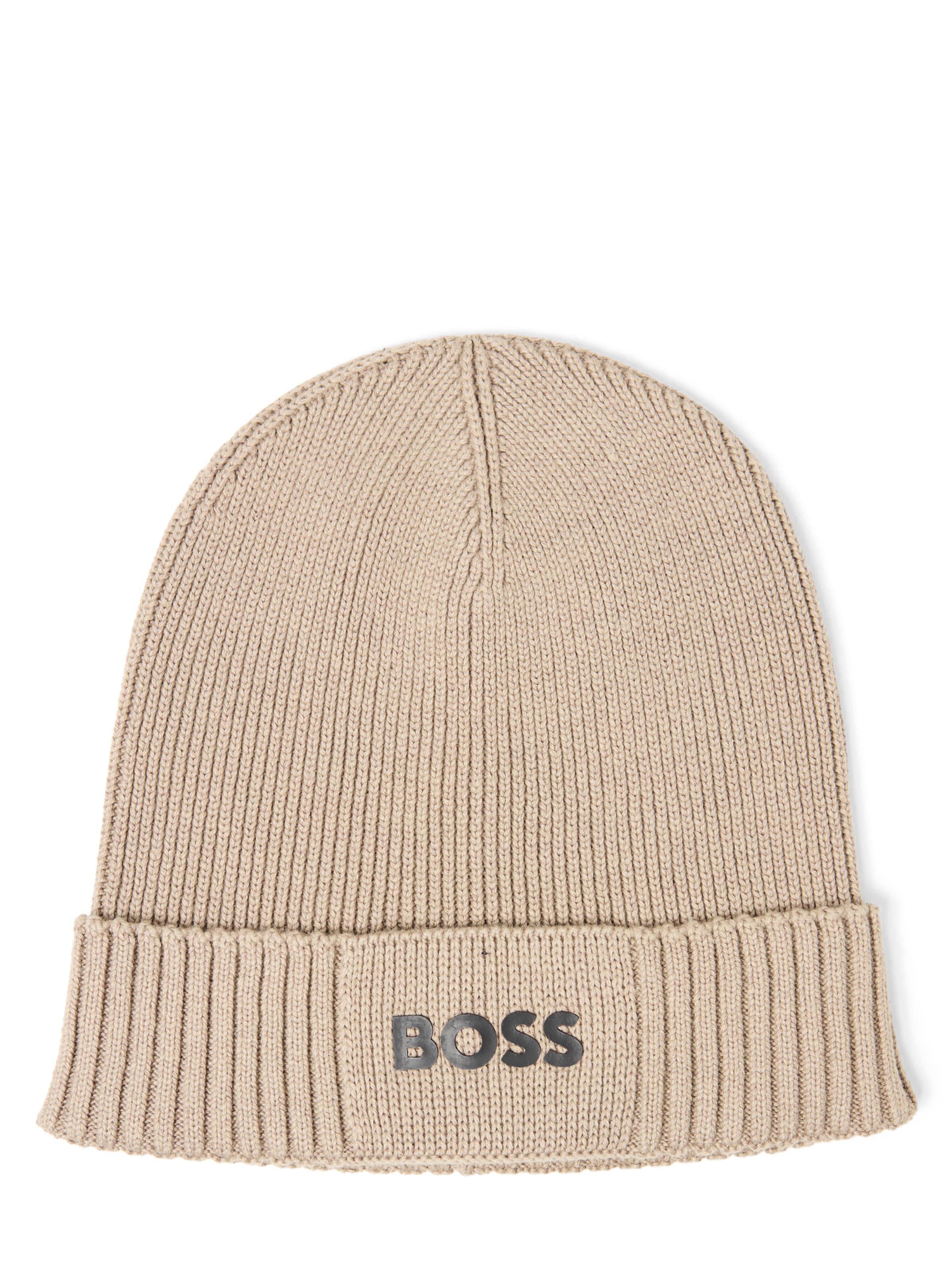 BOSS Muts ' Asic ' in Beige: voorkant
