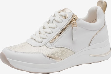 Baskets basses Tamaris en blanc : devant