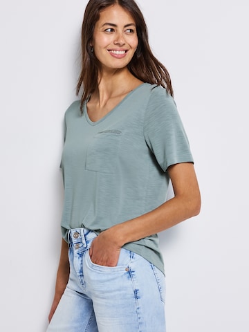 Tricou de la STREET ONE pe albastru: față