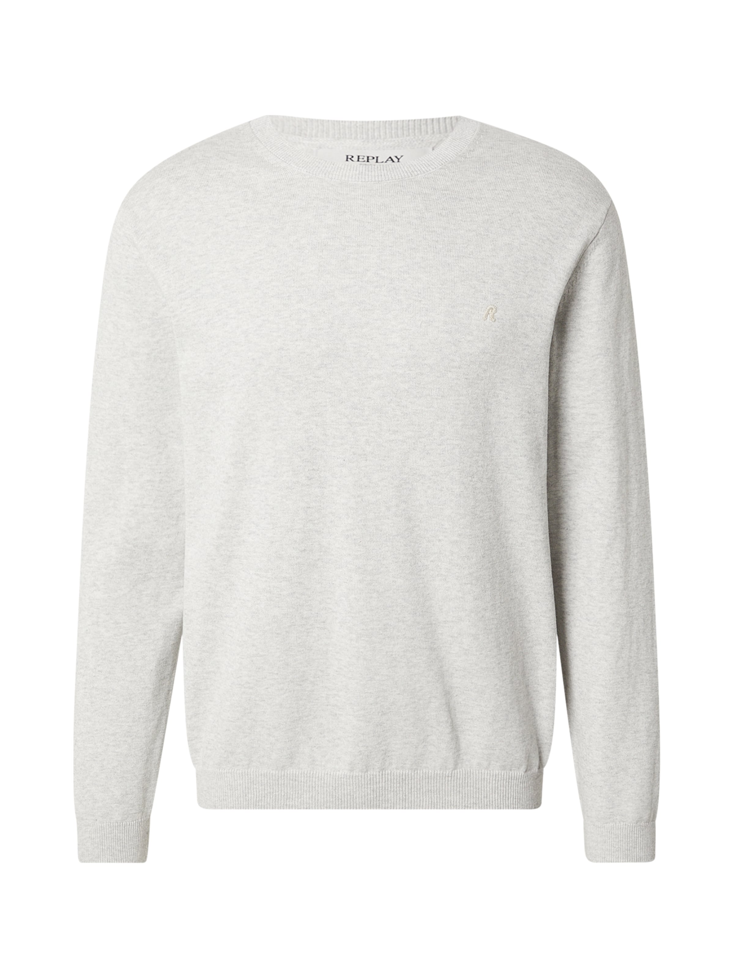 Pull-over REPLAY en gris : devant
