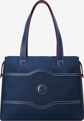 Delsey Paris Schoudertas 'Chatelet Air 2.0' in Blauw: voorkant