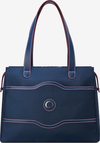 Delsey Paris Schoudertas 'Chatelet Air 2.0' in Blauw: voorkant