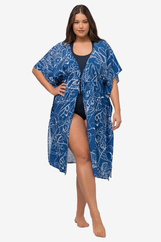 Ulla Popken Beach Dress in Blue: front