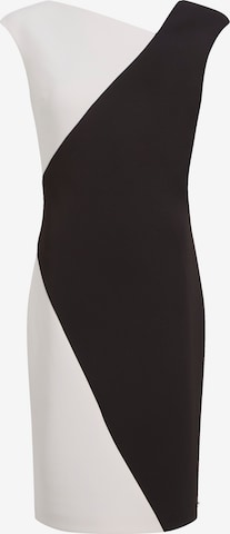 juoda Calvin Klein Trumpa kokteilinė suknelė: priekis